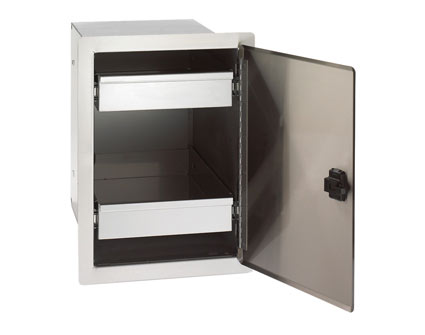 fire magic Single Door with Dual Drawers